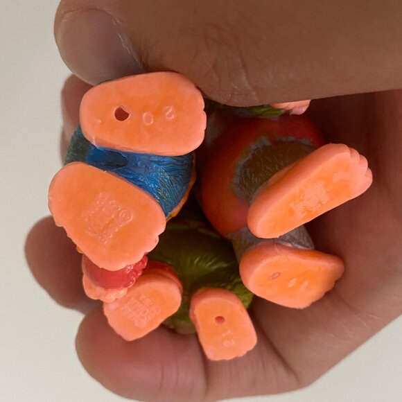 Vintage Lot 6 My Pet Monster Man PVC Figures 1986 Soma - Picture 8 of 10